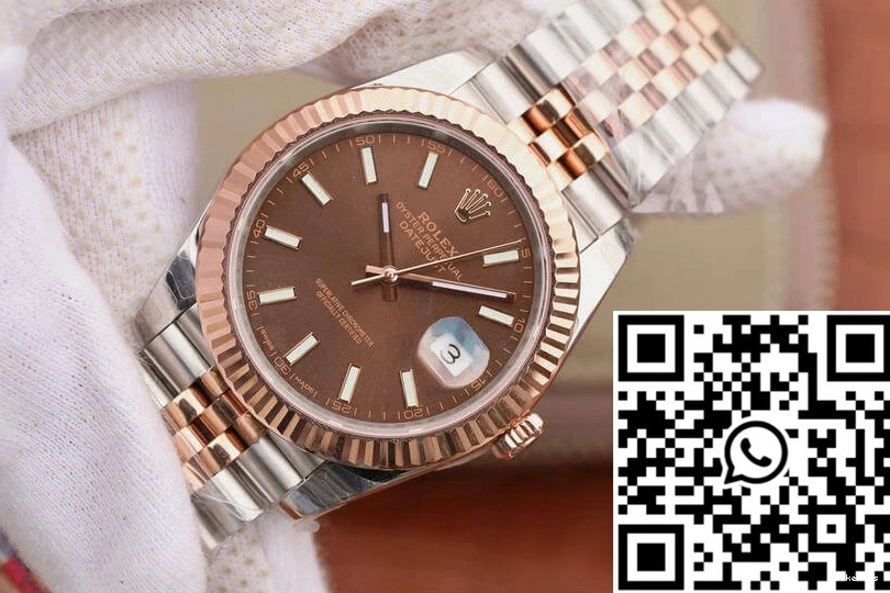 Datejust Rolex Color Dial M126331-0002 Factory Chocolate EW 0413